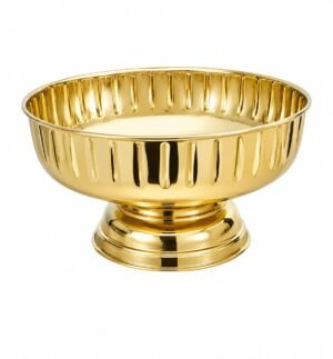 Stainless Steel Salai Bowl 10" Finish Gold