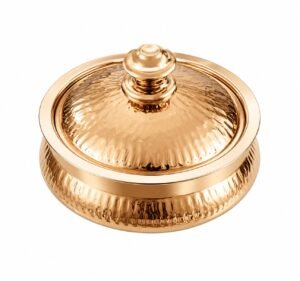 STW1037 Stainless Steel Chawal Hotpot Finish Rose Gold