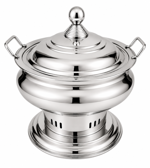 STW1042 Stainless Steel Chapti Gujarati Chafing Dish