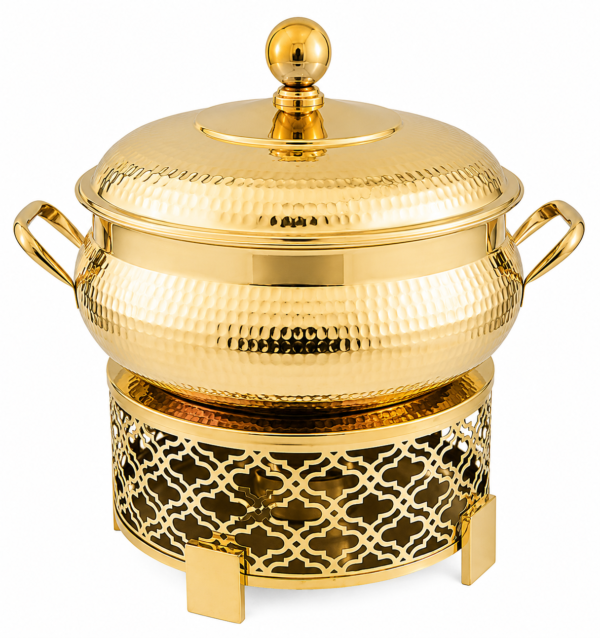 STW1047 Stainless Steel 121 Chafing Dish Gold Finish