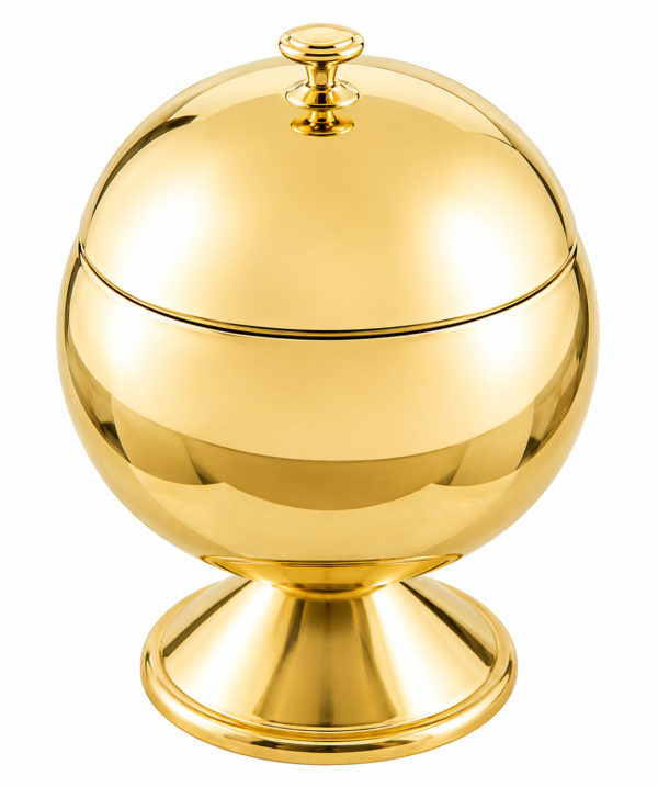 STW1050 Stainless Steel Pani Puri Matka Finish Gold