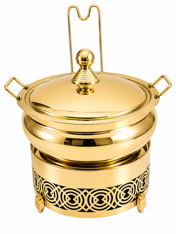 STW1051 Stainless Steel 120 Chafing Dish Finish Gold