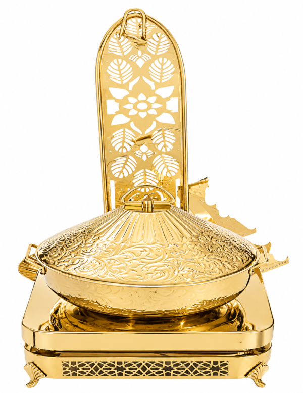 STW1052 Stainless Steel Chitai Handi Chowkhi Chafing Dish