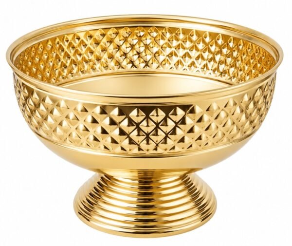 STW1081 Stainless Steel Diamond Bowl Finish Gold