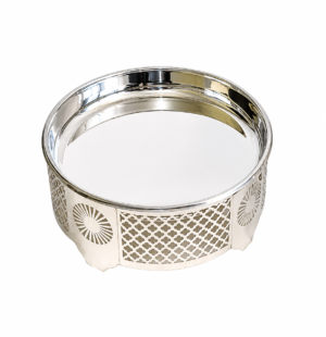 Stainless Steel Round Spoon Stand Finish S.S.