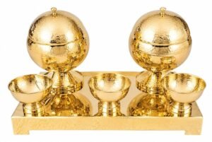 STW1098 Stainless Steel Pani Puri Matka Finish Gold
