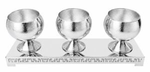 Stainless Steel Mathar Pani Puri Matka Finish S.S.