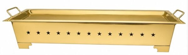 STW1132 Stainless Steel Kawab Bhatti Finish Gold