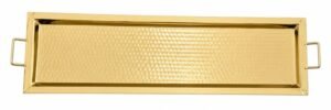 Stainless Steel Platter Finish Gold