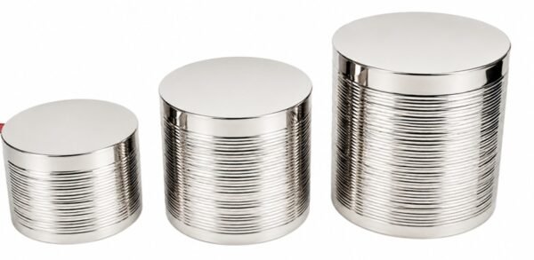 Stainless Steel Riser Set of 3 Finish S.S.