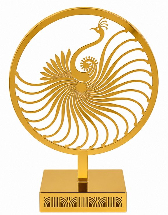 Stainless Steel Artical Finish Gold