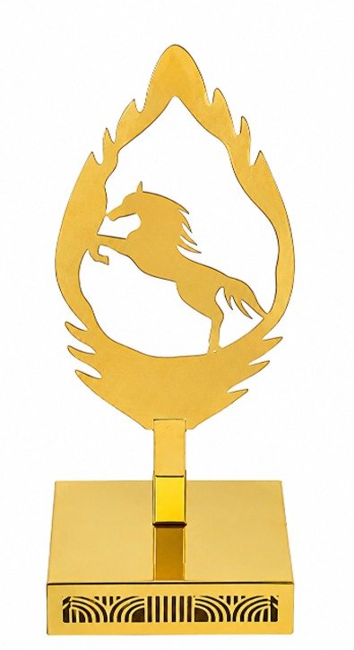 Stainless Steel Article Finish Gold