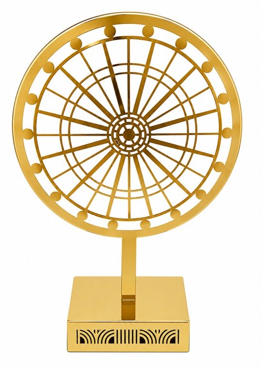 Stainless Steel Article Finish Gold