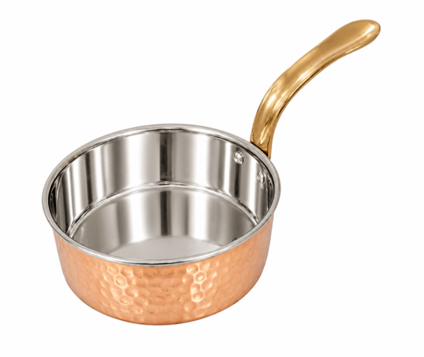 STW2004 Stainless Steel + Copper Souce Pan 2 no