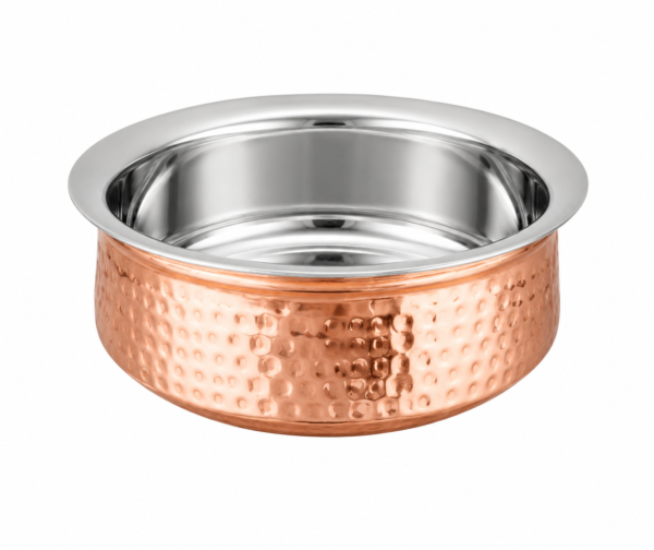 Stainless Steel + Copper Handi 2no