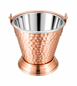 STW2008 Stainless Steel + Copper Bucket 2 no