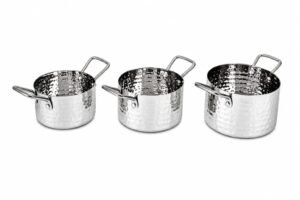 Stainless Steel Souce Pan ( Set Of 3 )