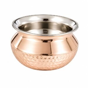 STW2035 Stainless Steel + Copper Chana Handi 2 No
