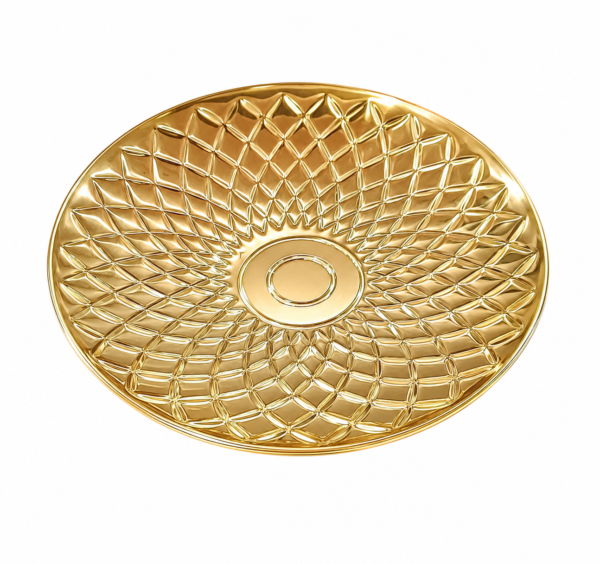 STW2050 Stainless Steel Platter Finish Gold 11inch