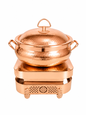 Stainless Steel Donga Set Chafing Dish Finish Rose Gold