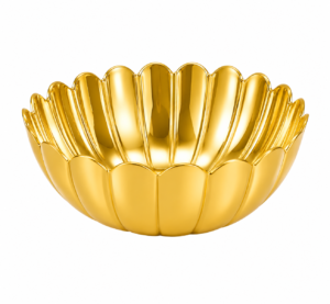 Stainless Steel Kamoora Bowl Finish Gold