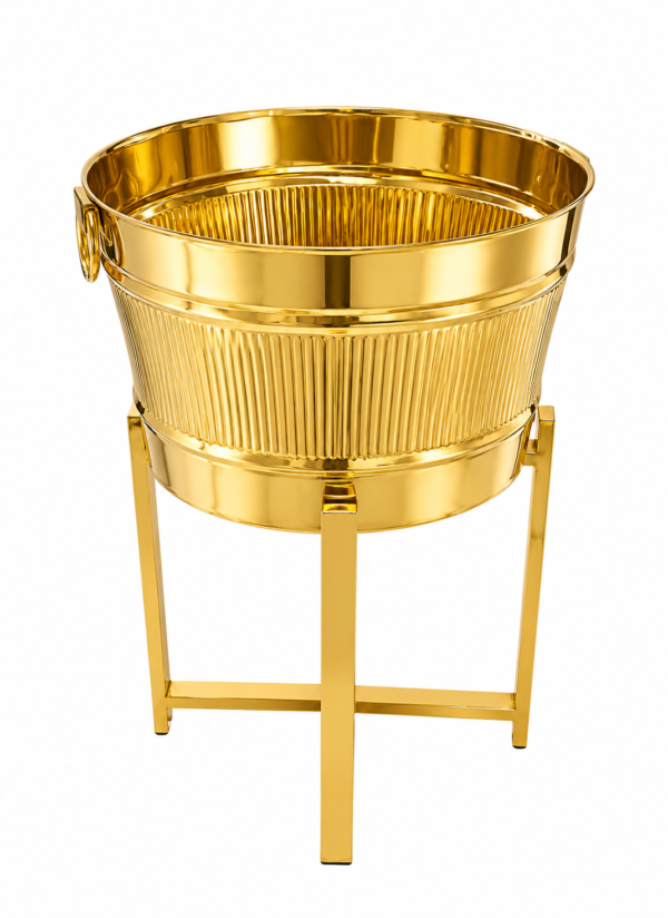 STW2056 Stainless Steel Dustbin Finish Gold