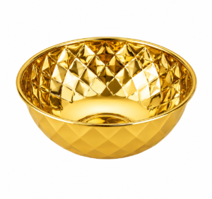 STW2058 Stainless Steel Diamond Bowl Finish Gold