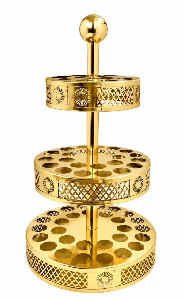 Stainless Steel Bisleri Stand Finish Gold