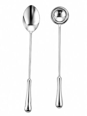 Stainless Steel Serving Spoon Set Finish S.S.