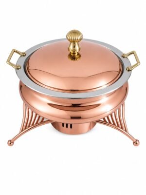 STW2068 Stainless Steel Tar Stand Chafing Dish Finish Rose Gold