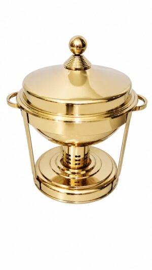 Stainless Steel Patti Stand Finish Gold