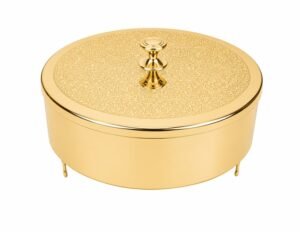 Stainless Steel Masala Box Finish Gold