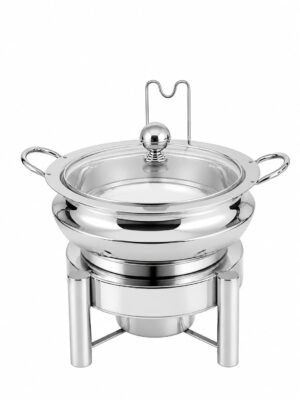 STW2122 Stainless Steel Char Paya Stand Chafing Dish Finish S.S.