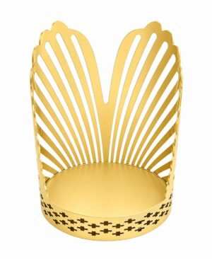 Stainless Steel Plate Stand Finish Gold