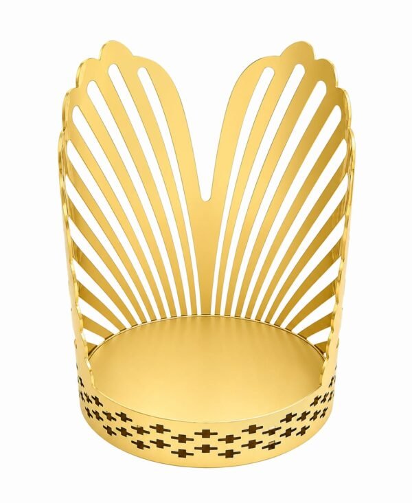 Stainless Steel Plate Stand Finish Gold